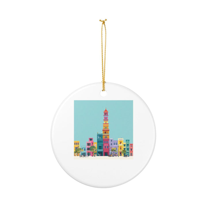 Hanoi Vietnam Ornament: Unique Hanoi Souvenir, Hanoi Vietnam Xmas Decor, and Authentic Hanoi Gift
