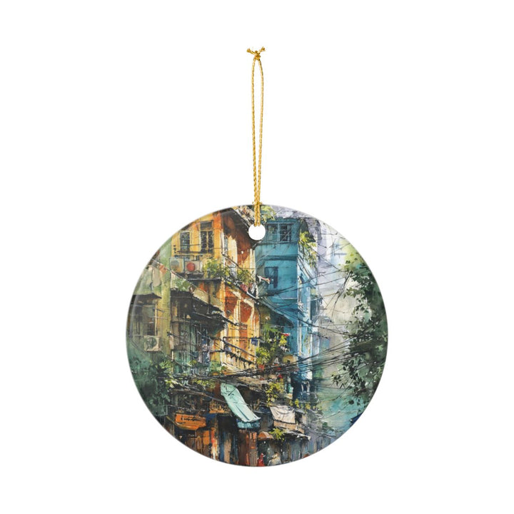 Hanoi Vietnam Ornament: Unique Hanoi Souvenir, Hanoi Vietnam Xmas Decor, and Authentic Hanoi Gift
