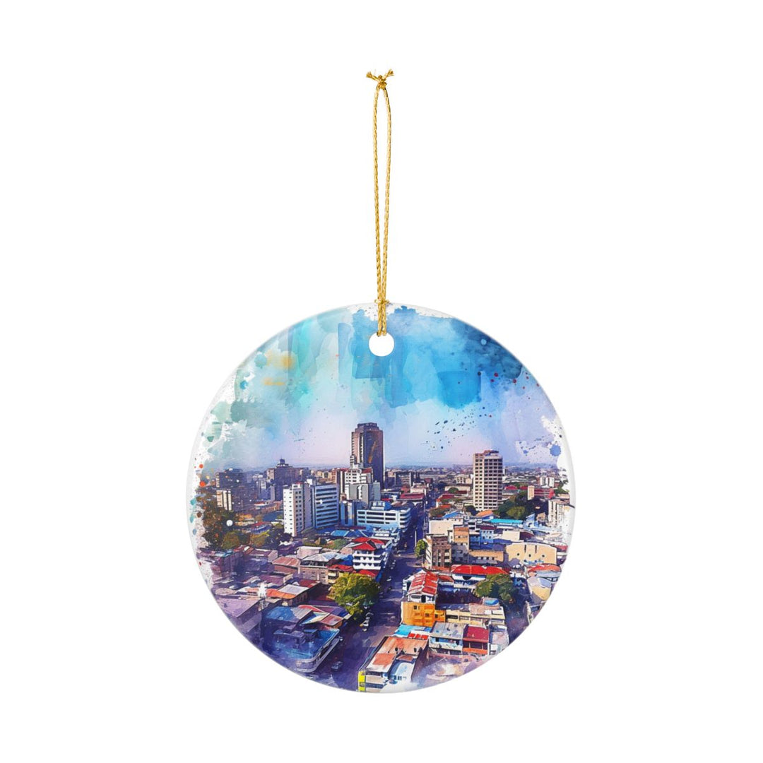 Harare Zimbabwe Ornament: Unique Harare Souvenir, Harare Zimbabwe Xmas Decor, and Authentic Harare Gift