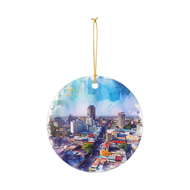 Harare Zimbabwe Ornament: Unique Harare Souvenir, Harare Zimbabwe Xmas Decor, and Authentic Harare Gift
