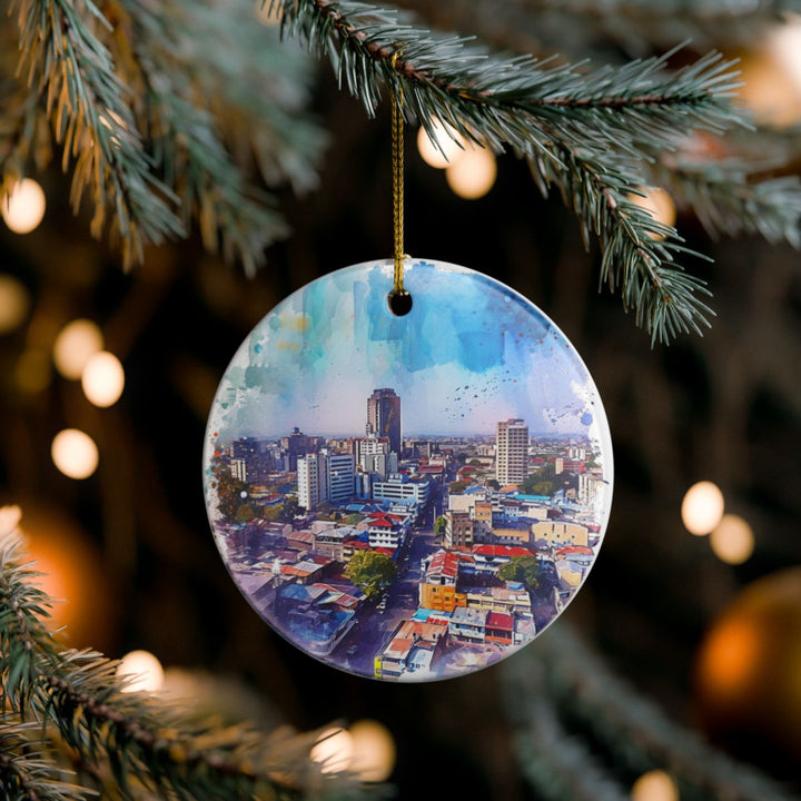 Harare Zimbabwe Ornament: Unique Harare Souvenir, Harare Zimbabwe Xmas Decor, and Authentic Harare Gift