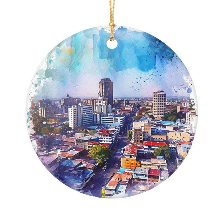Harare Zimbabwe Ornament: Unique Harare Souvenir, Harare Zimbabwe Xmas Decor, and Authentic Harare Gift