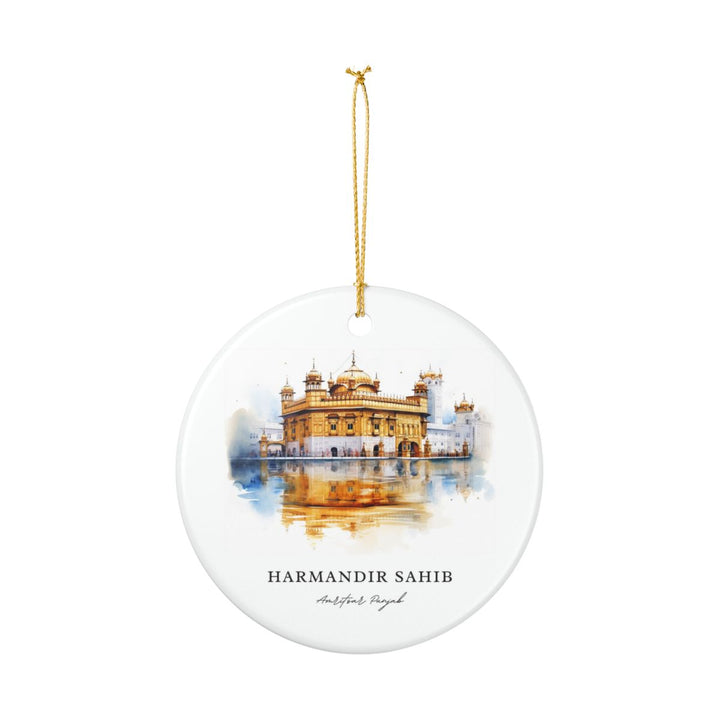 Harmandir Sahib (golden Temple) Amritsar Punjab India Ornament: Unique Harmandir Sahib Souvenir, Harmandir Sahib India Xmas Decor, and Authentic Harmandir Sahib Gift