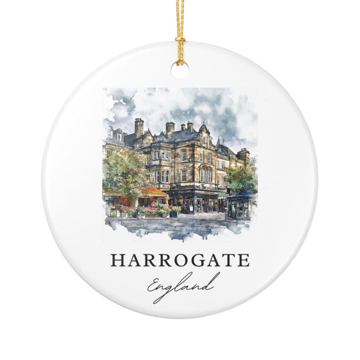 Harrogate England Ornament | Christmas Travel Souvenir Gift