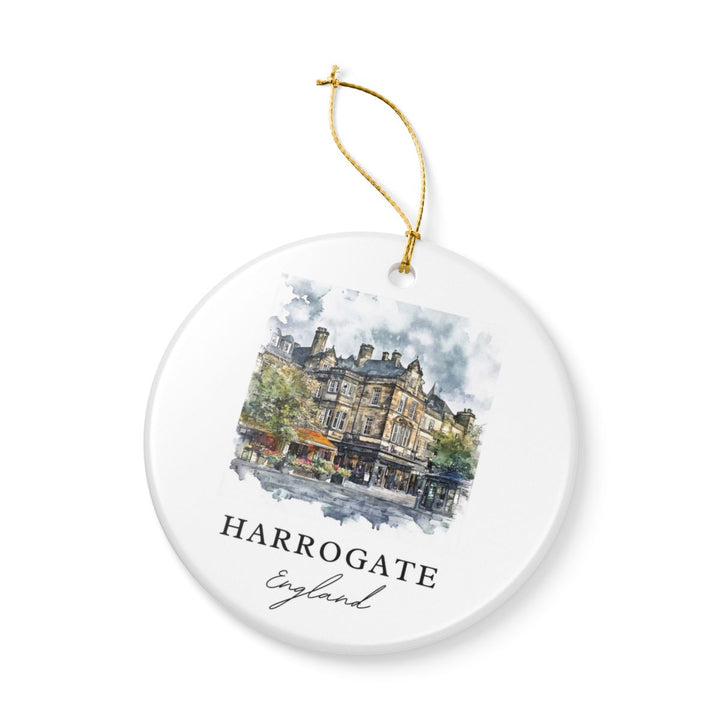 Harrogate England Ornament | Christmas Travel Souvenir Gift