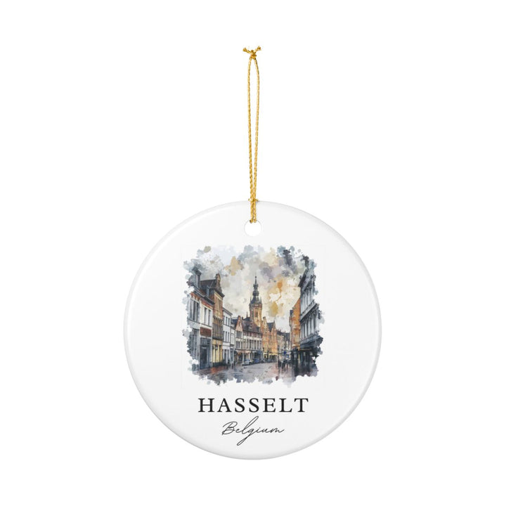 Hasselt Ornament: Unique Hasselt Souvenir, Hasselt Xmas Decor, and Authentic Hasselt Gift