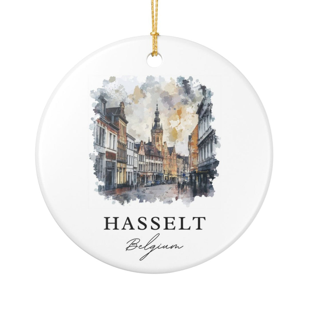 Hasselt Ornament: Unique Hasselt Souvenir, Hasselt Xmas Decor, and Authentic Hasselt Gift