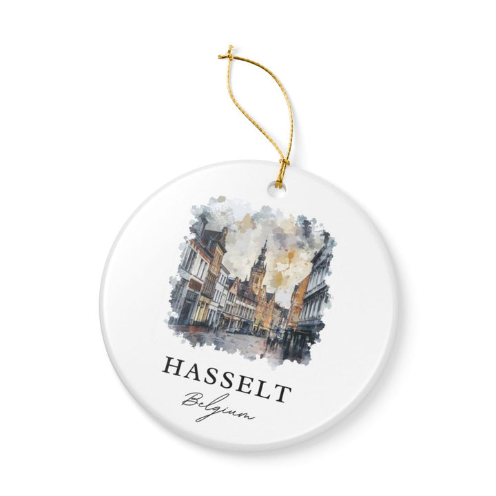 Hasselt Ornament: Unique Hasselt Souvenir, Hasselt Xmas Decor, and Authentic Hasselt Gift