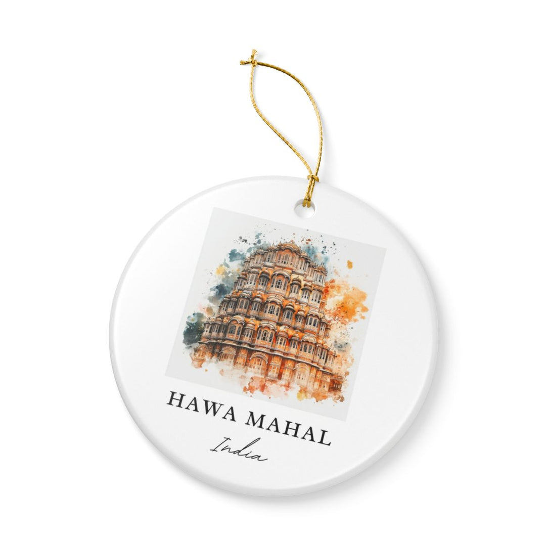 Hawa Mahal Jaipur India Ornament: Unique Hawa Mahal Jaipur Souvenir, Hawa Mahal Jaipur India Xmas Decor, and Authentic Hawa Mahal Jaipur Gift