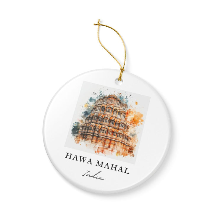 Hawa Mahal Jaipur India Ornament: Unique Hawa Mahal Jaipur Souvenir, Hawa Mahal Jaipur India Xmas Decor, and Authentic Hawa Mahal Jaipur Gift