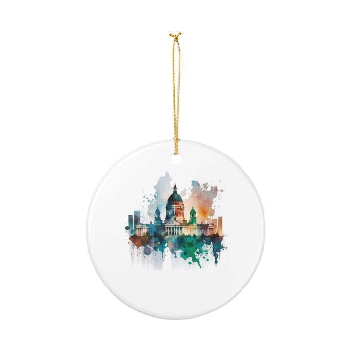 Helsinki Finland Ornament: Unique Helsinki Souvenir, Helsinki Finland Xmas Decor, and Authentic Helsinki Gift