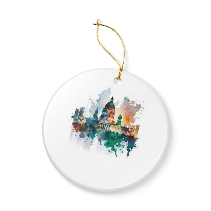 Helsinki Finland Ornament: Unique Helsinki Souvenir, Helsinki Finland Xmas Decor, and Authentic Helsinki Gift
