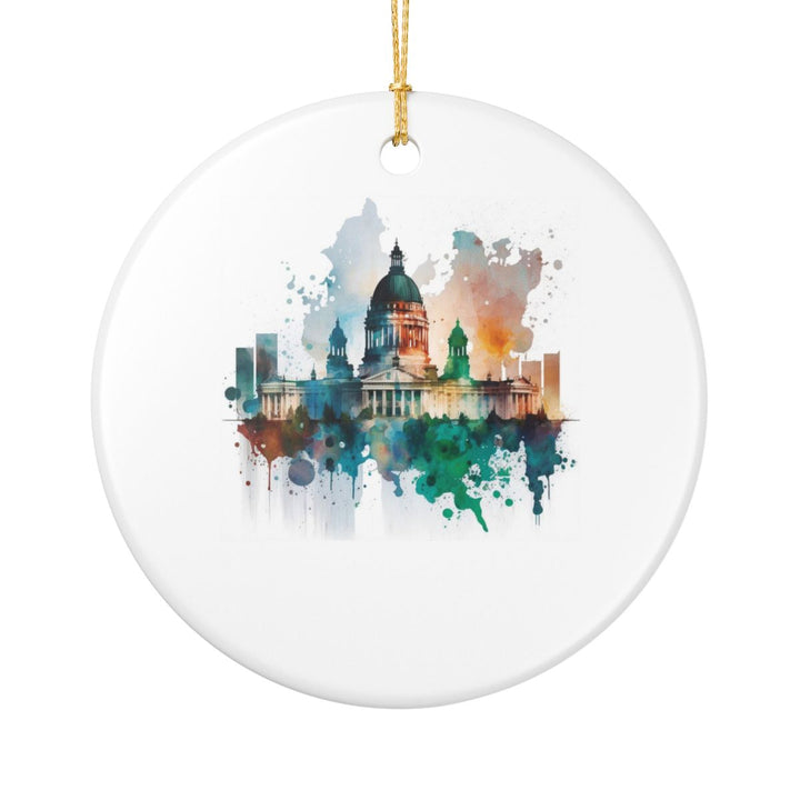 Helsinki Finland Ornament: Unique Helsinki Souvenir, Helsinki Finland Xmas Decor, and Authentic Helsinki Gift