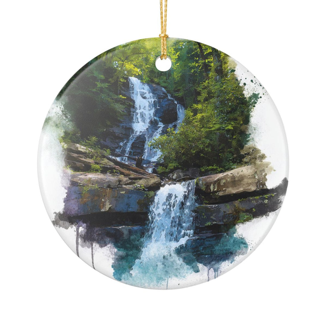 Hemlock Falls Georgia USA Ornament: Unique Hemlock Falls Souvenir, Hemlock Falls Georgia Xmas Decor, and Authentic Hemlock Falls Gift