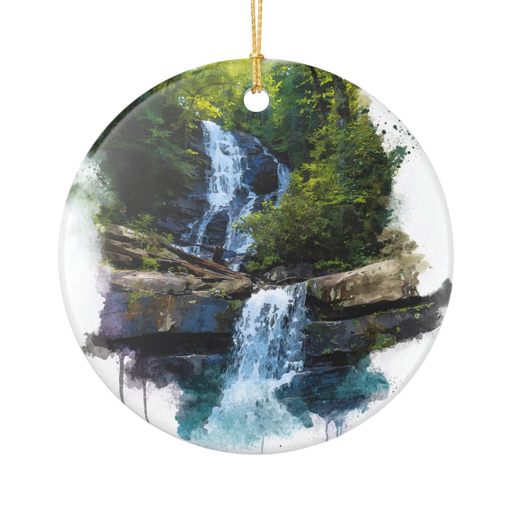Hemlock Falls Georgia USA Ornament: Unique Hemlock Falls Souvenir, Hemlock Falls Georgia Xmas Decor, and Authentic Hemlock Falls Gift