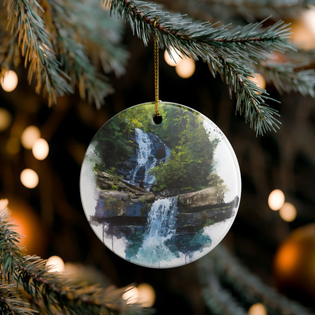 Hemlock Falls Georgia USA Ornament: Unique Hemlock Falls Souvenir, Hemlock Falls Georgia Xmas Decor, and Authentic Hemlock Falls Gift