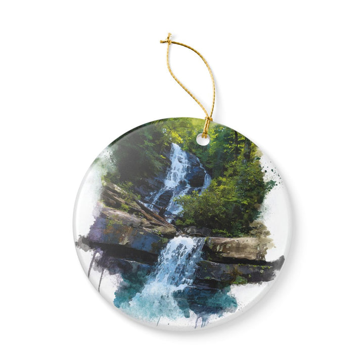Hemlock Falls Georgia USA Ornament: Unique Hemlock Falls Souvenir, Hemlock Falls Georgia Xmas Decor, and Authentic Hemlock Falls Gift