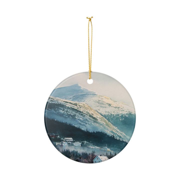 Hemsedal Norway Ornament: Unique Hemsedal Souvenir, Hemsedal Norway Xmas Decor, and Authentic Hemsedal Gift