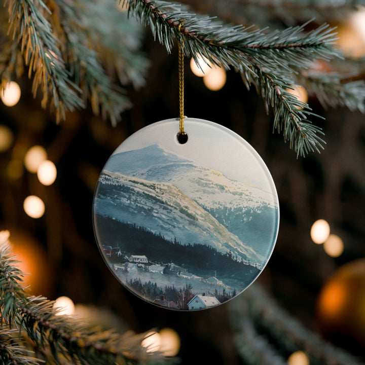 Hemsedal Norway Ornament: Unique Hemsedal Souvenir, Hemsedal Norway Xmas Decor, and Authentic Hemsedal Gift