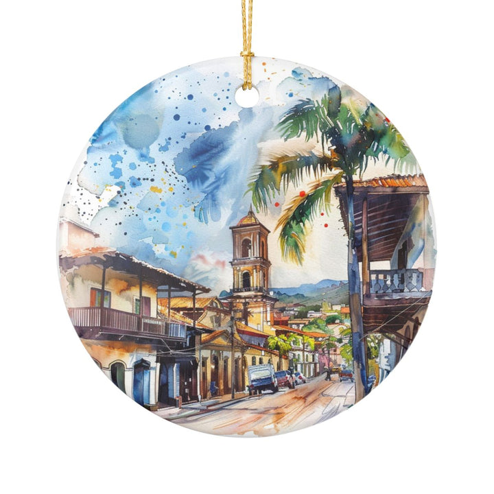 Heredia Costa Rica Ornament: Unique Heredia Costa Rica Souvenir, Heredia Costa Rica Xmas Decor, and Authentic Heredia Costa Rica Gift