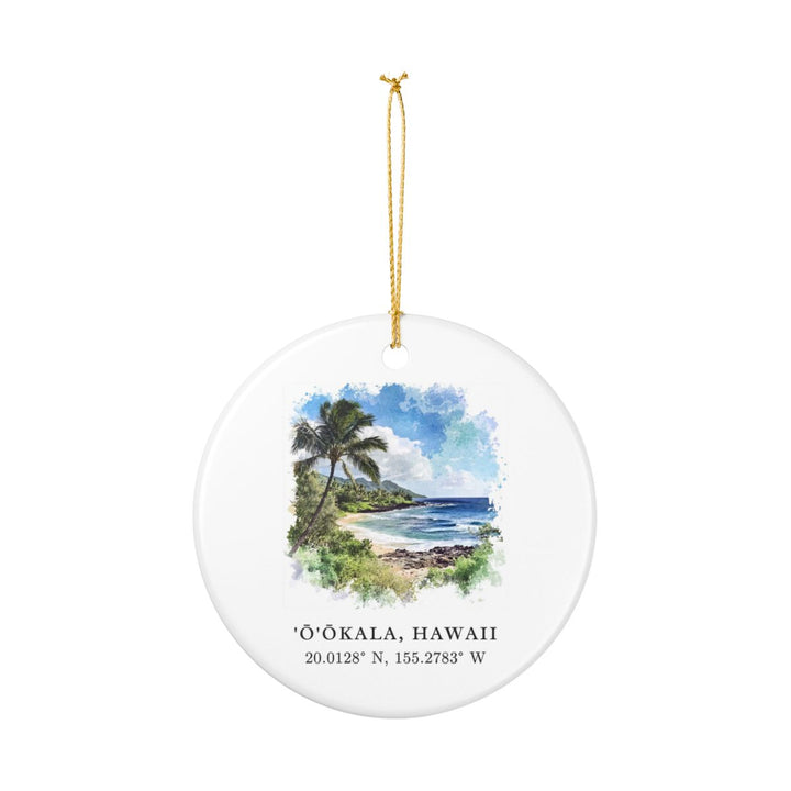 Hilo Hawaii Ornament: Unique Hilo Souvenir, Hilo Hawaii Xmas Decor, and Authentic Hilo Gift