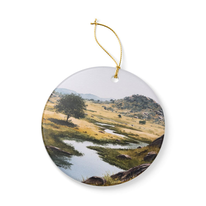 Hlane Royal National Park Swaziland Ornament: Unique Hlane Royal National Park Swaziland Souvenir, Hlane Royal National Park Swaziland Xmas Decor, and Authentic Hlane Royal National Park Swaziland Gift