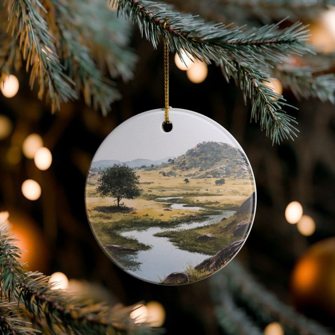 Hlane Royal National Park Swaziland Ornament: Unique Hlane Royal National Park Swaziland Souvenir, Hlane Royal National Park Swaziland Xmas Decor, and Authentic Hlane Royal National Park Swaziland Gift