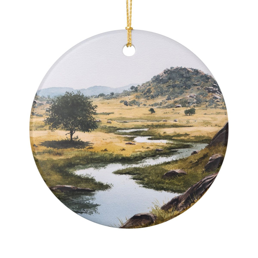 Hlane Royal National Park Swaziland Ornament: Unique Hlane Royal National Park Swaziland Souvenir, Hlane Royal National Park Swaziland Xmas Decor, and Authentic Hlane Royal National Park Swaziland Gift