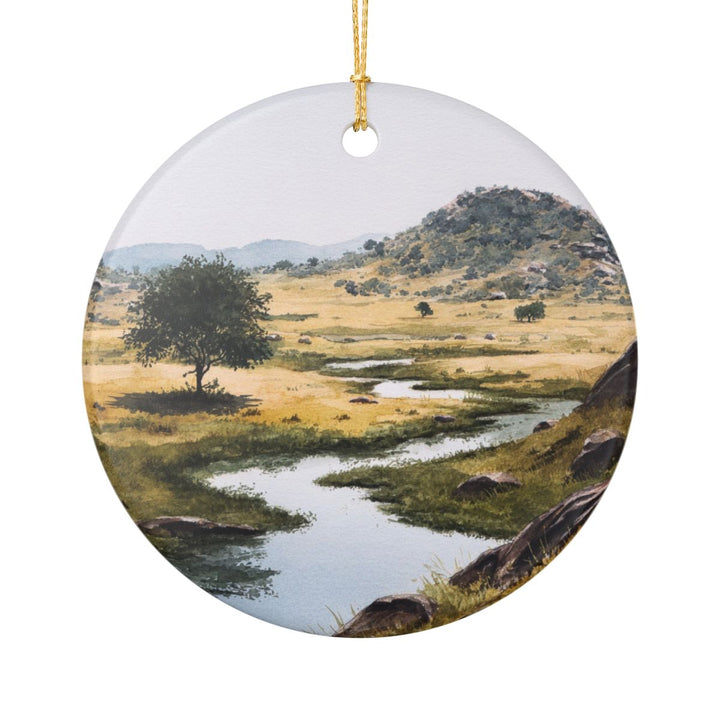 Hlane Royal National Park Swaziland Ornament: Unique Hlane Royal National Park Swaziland Souvenir, Hlane Royal National Park Swaziland Xmas Decor, and Authentic Hlane Royal National Park Swaziland Gift