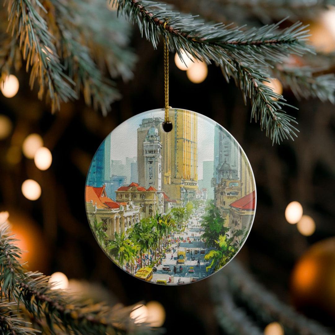 Ho Chi Minh City Ornament: Unique Ho Chi Minh City Souvenir, Ho Chi Minh City Xmas Decor, and Authentic Ho Chi Minh City Gift