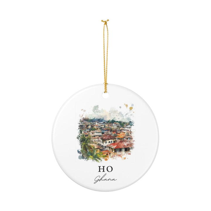 Ho Ghana Ornament: Unique Ho Souvenir, Ho Ghana Xmas Decor, and Authentic Ho Gift