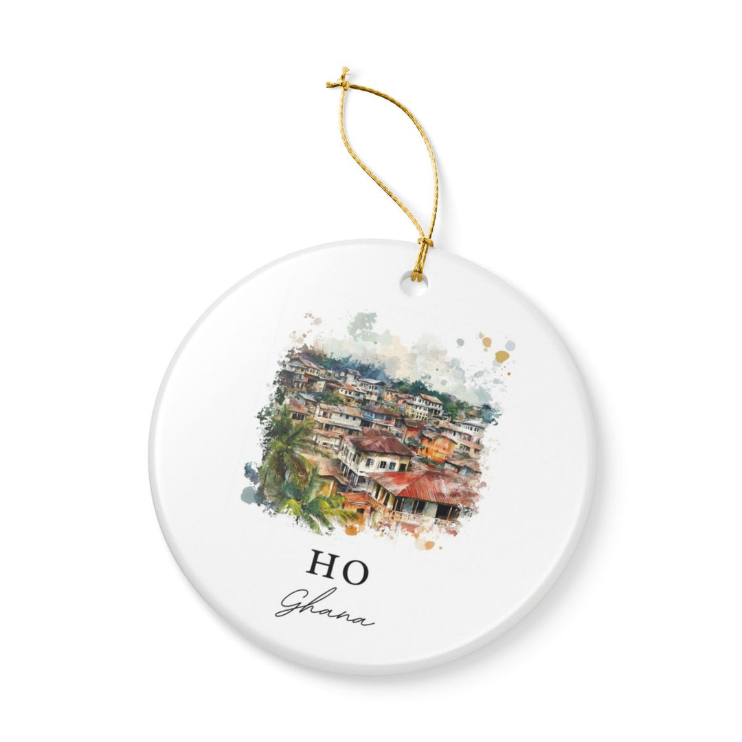 Ho Ghana Ornament: Unique Ho Souvenir, Ho Ghana Xmas Decor, and Authentic Ho Gift