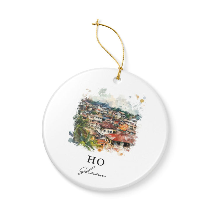 Ho Ghana Ornament: Unique Ho Souvenir, Ho Ghana Xmas Decor, and Authentic Ho Gift