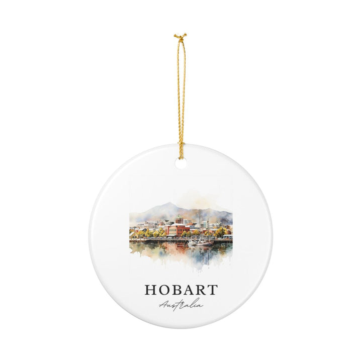 Hobart Australia Ornament: Unique Hobart Souvenir, Hobart Australia Xmas Decor, and Authentic Hobart Gift