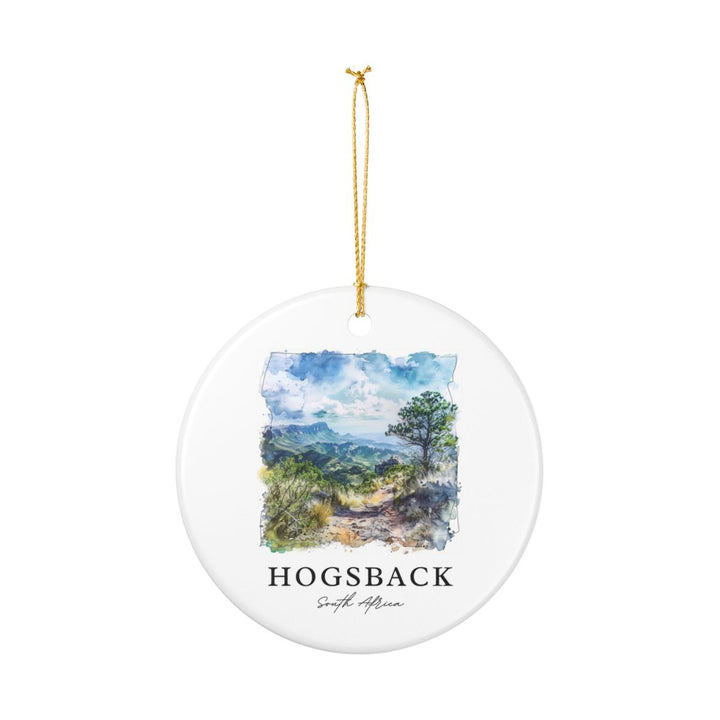 Hogsback South Africa Ornament: Unique Hogsback Souvenir, Hogsback South Africa Xmas Decor, and Authentic Hogsback Gift
