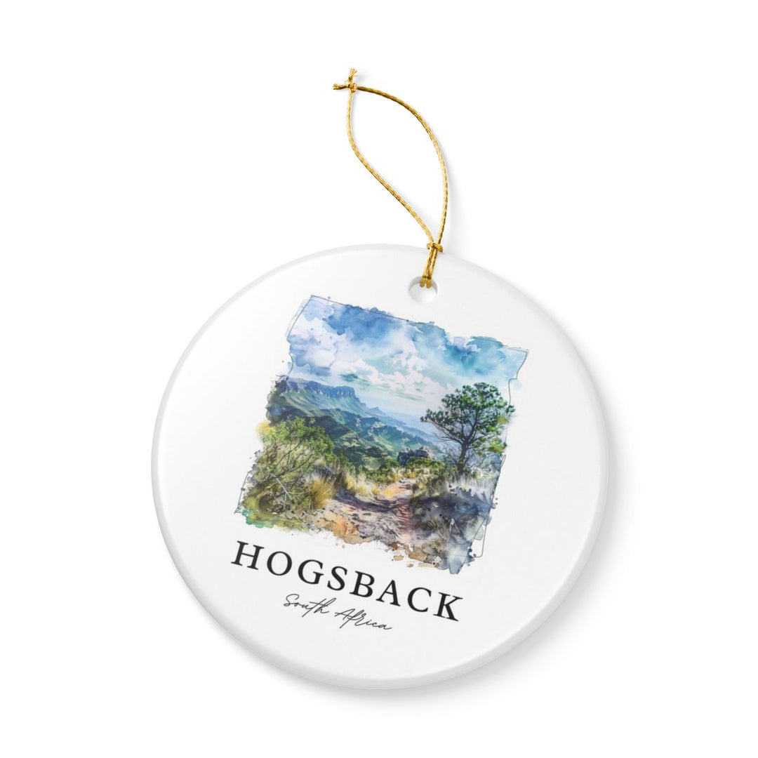 Hogsback South Africa Ornament: Unique Hogsback Souvenir, Hogsback South Africa Xmas Decor, and Authentic Hogsback Gift