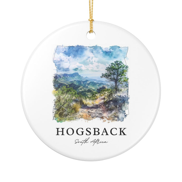 Hogsback South Africa Ornament: Unique Hogsback Souvenir, Hogsback South Africa Xmas Decor, and Authentic Hogsback Gift