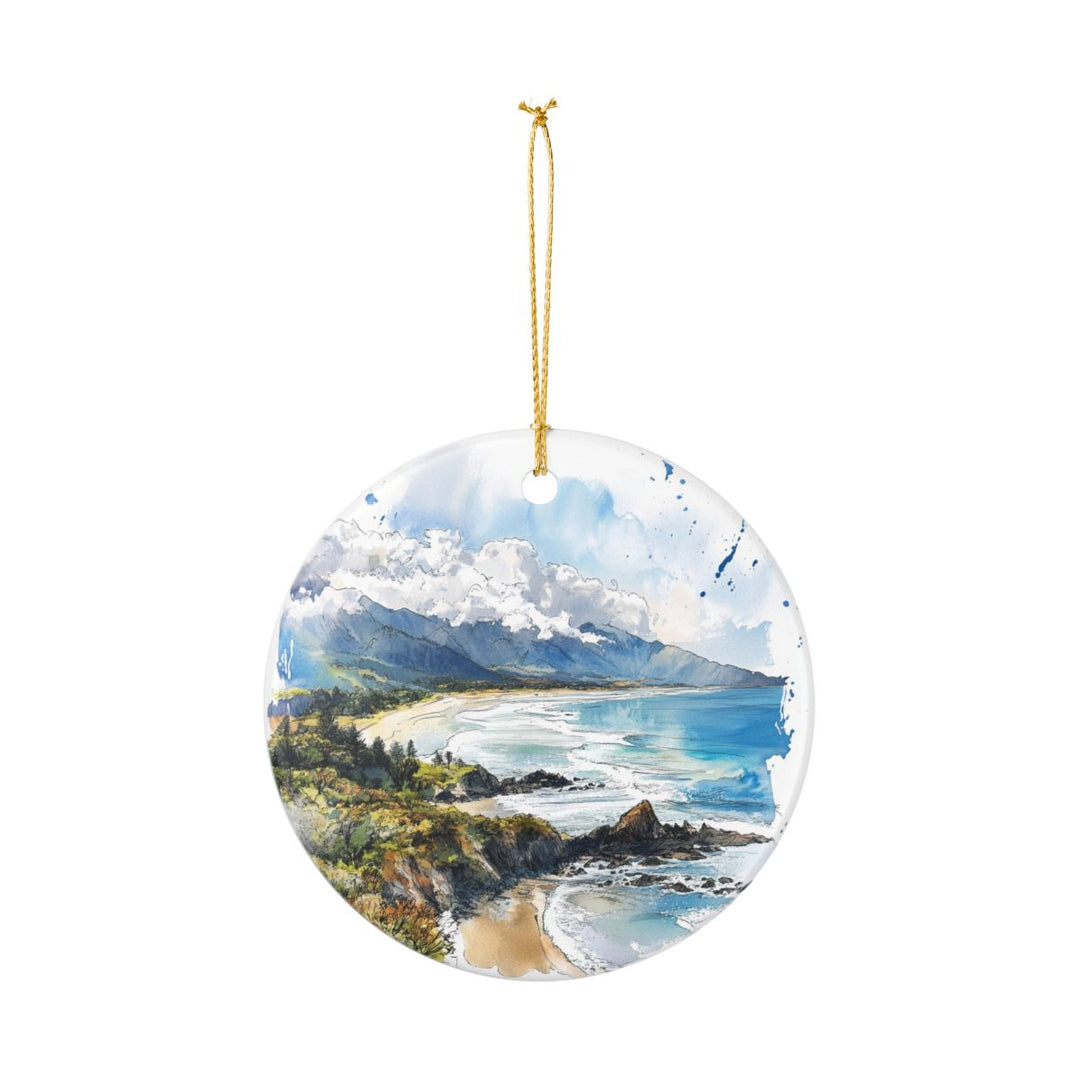 Hokitika New Zealand Ornament: Unique Hokitika Souvenir, Hokitika New Zealand Xmas Decor, and Authentic Hokitika Gift