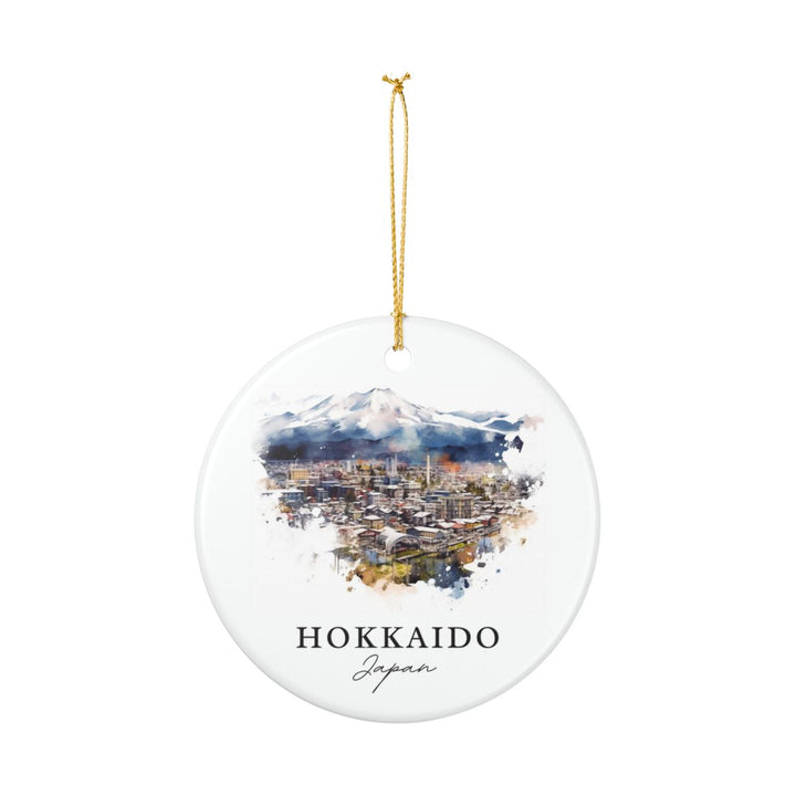 Hokkaido Japan Ornament: Unique Hokkaido Souvenir, Hokkaido Japan Xmas Decor, and Authentic Hokkaido Gift