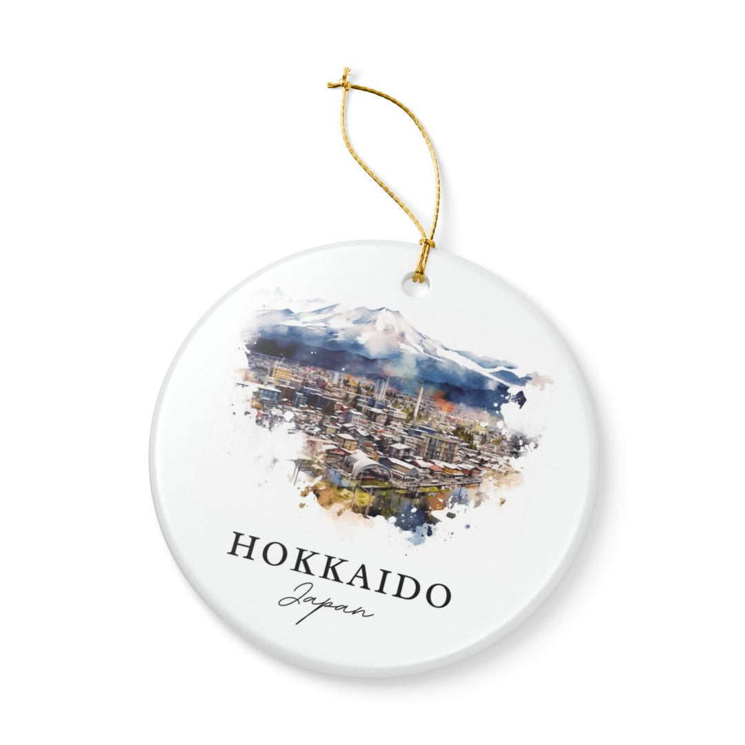 Hokkaido Japan Ornament: Unique Hokkaido Souvenir, Hokkaido Japan Xmas Decor, and Authentic Hokkaido Gift
