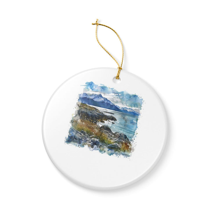 Homer Alaska Ornament: Unique Homer Alaska Souvenir, Homer Alaska Xmas Decor, and Authentic Homer Alaska Gift
