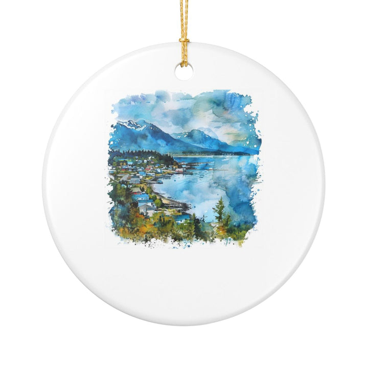 Homer Alaska Ornament: Unique Homer Alaska Souvenir, Homer Alaska Xmas Decor, and Authentic Homer Alaska Gift