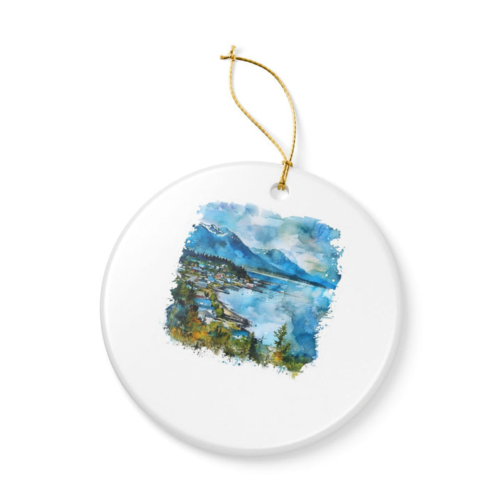 Homer Alaska Ornament: Unique Homer Alaska Souvenir, Homer Alaska Xmas Decor, and Authentic Homer Alaska Gift