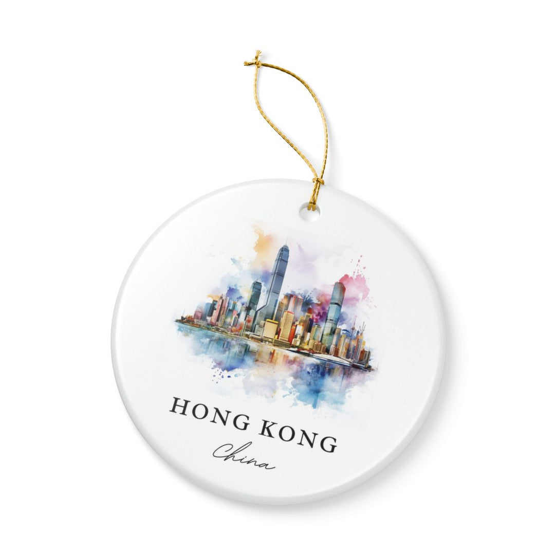 Hong Kong China Ornament: Unique Hong Kong Souvenir, Hong Kong China Xmas Decor, and Authentic Hong Kong Gift
