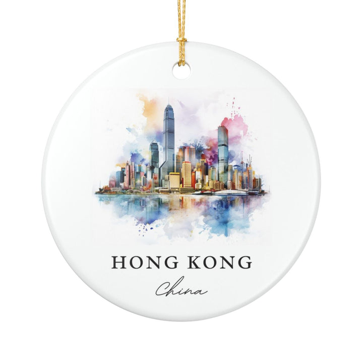 Hong Kong China Ornament: Unique Hong Kong Souvenir, Hong Kong China Xmas Decor, and Authentic Hong Kong Gift