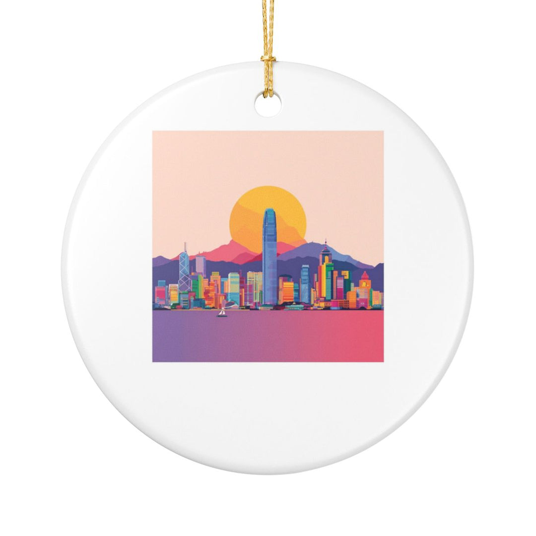 Hong Kong China Ornament: Unique Hong Kong Souvenir, Hong Kong China Xmas Decor, and Authentic Hong Kong Gift