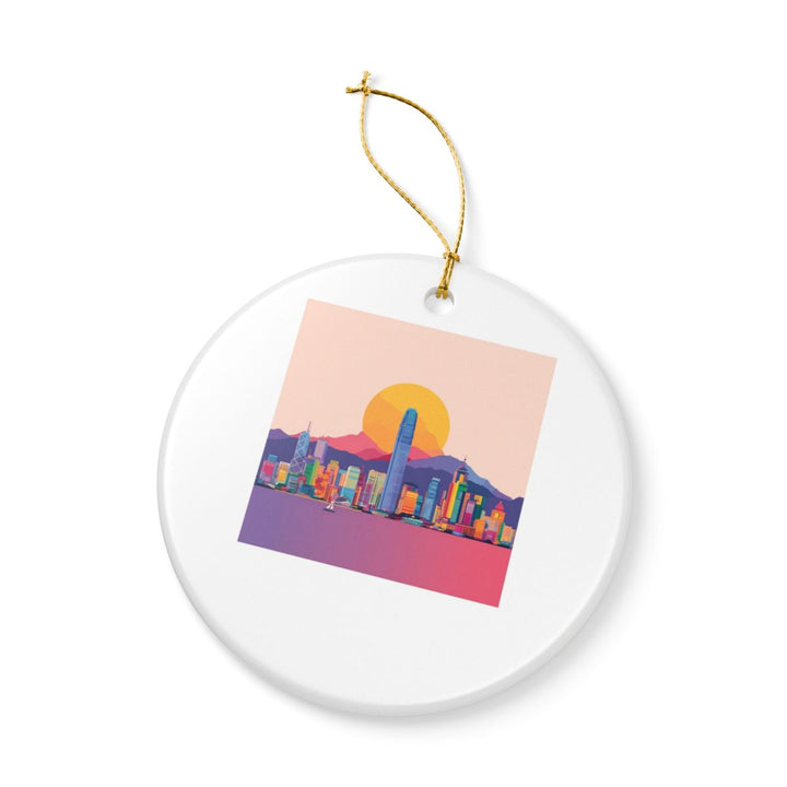 Hong Kong China Ornament: Unique Hong Kong Souvenir, Hong Kong China Xmas Decor, and Authentic Hong Kong Gift