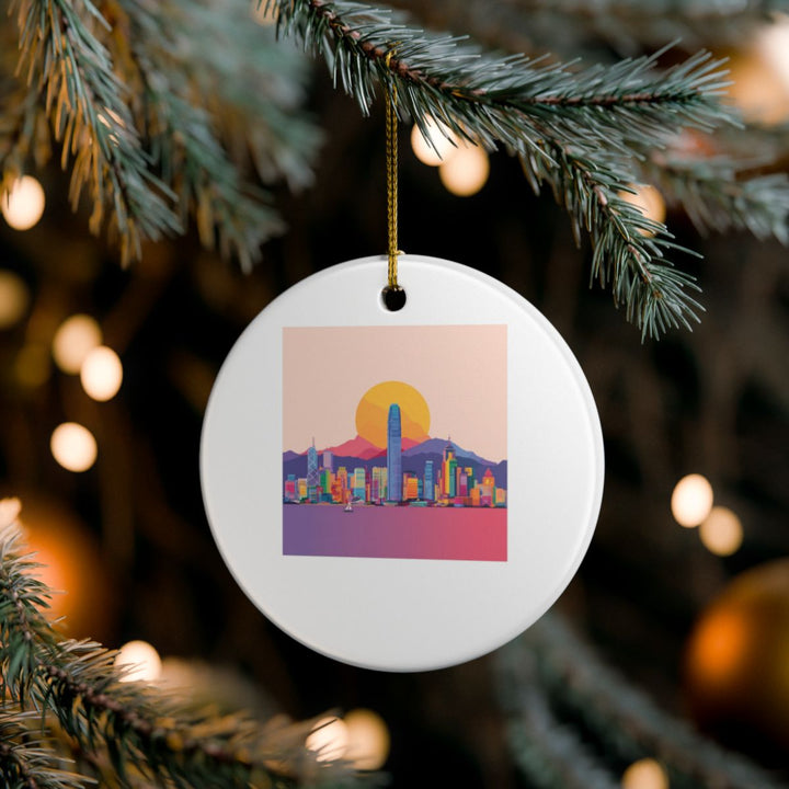 Hong Kong China Ornament: Unique Hong Kong Souvenir, Hong Kong China Xmas Decor, and Authentic Hong Kong Gift