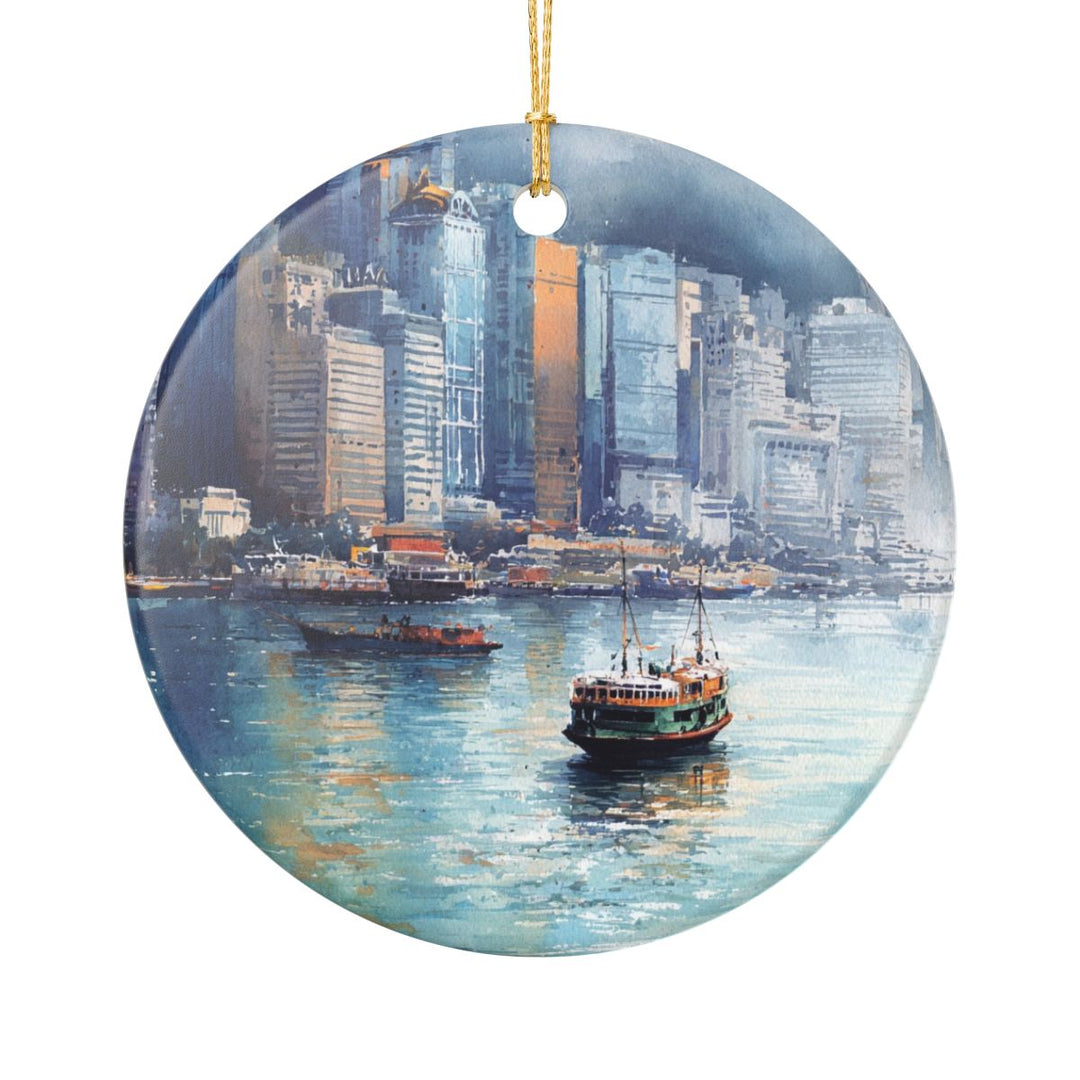 Hong Kong China Ornament: Unique Hong Kong Souvenir, Hong Kong China Xmas Decor, and Authentic Hong Kong Gift