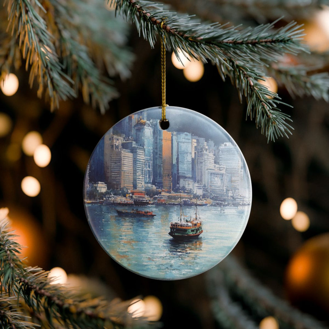 Hong Kong China Ornament: Unique Hong Kong Souvenir, Hong Kong China Xmas Decor, and Authentic Hong Kong Gift